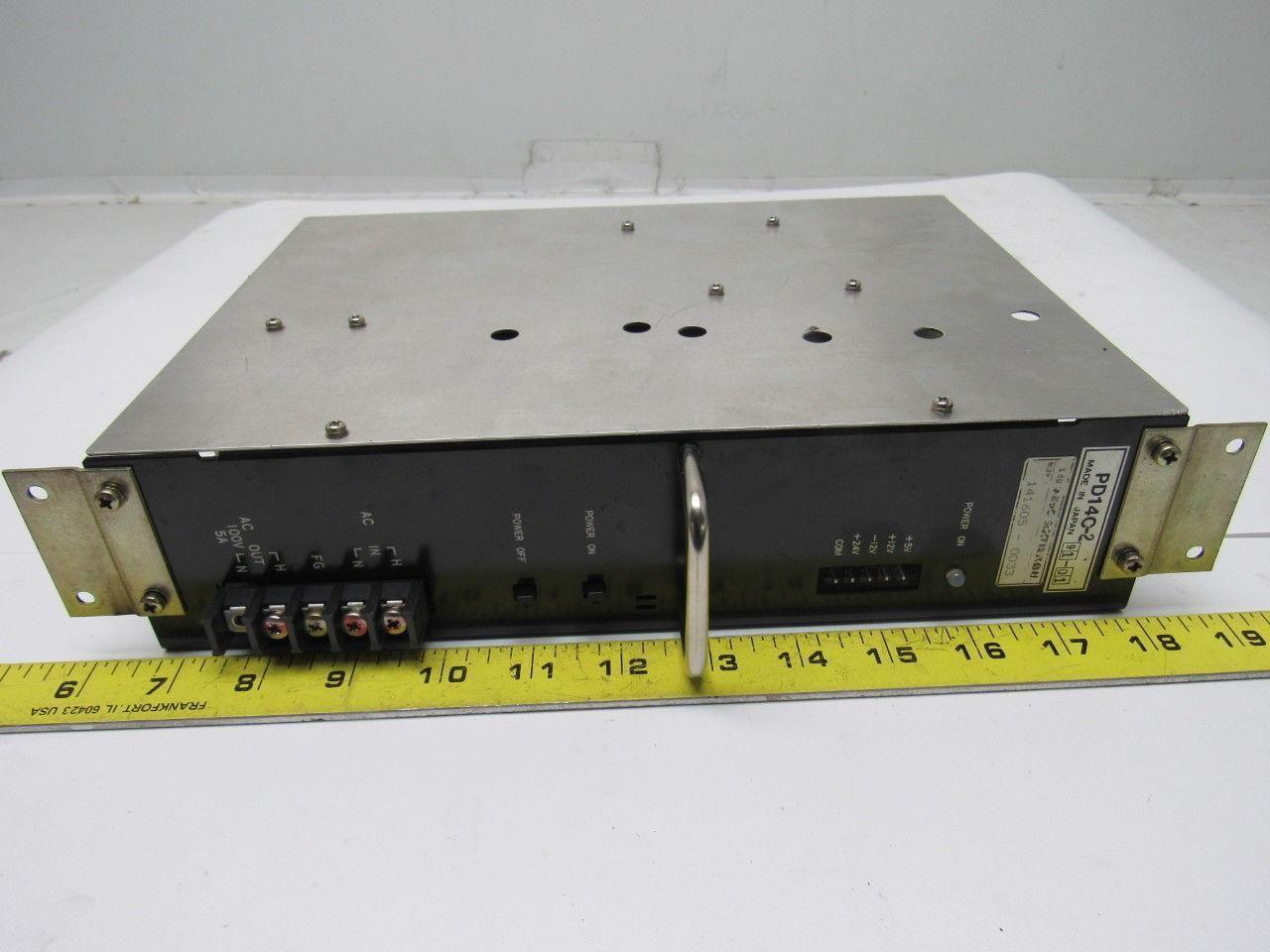 Mitsubishi /Mazak PD14C-2 CNC  Slot Rack Power Supply PLC
