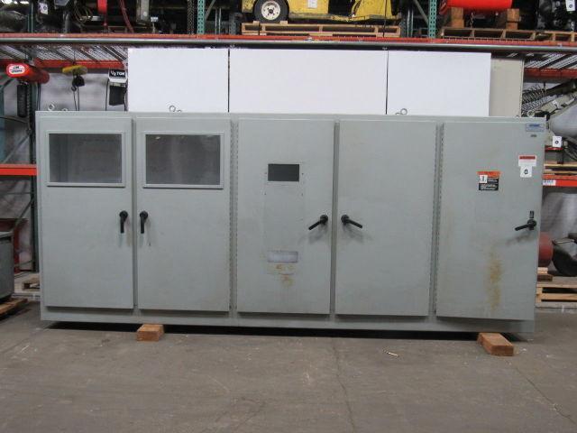 HOFFMAN ? 16'6" x 7' x 18" 5 Door Electrical Enclosure Box W/ Extras Disconnect