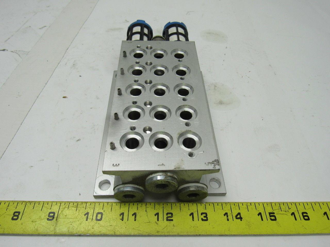 Festo CPE18-PRS-3/8-5 5 Station Manifold Block