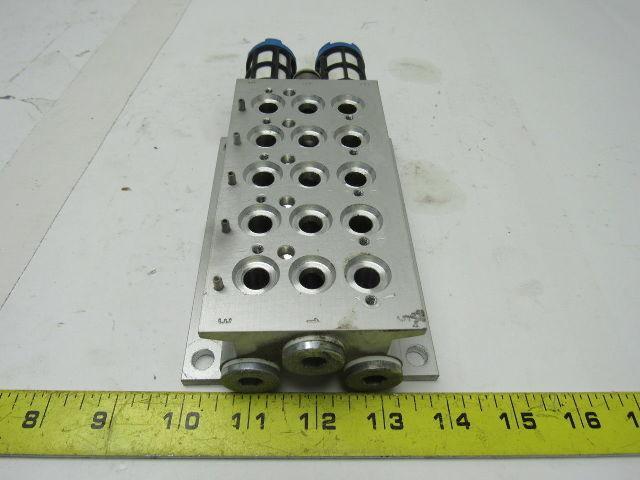 Festo CPE18-PRS-3/8-5 5 Station Manifold Block