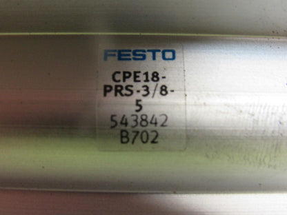Festo CPE18-PRS-3/8-5 5 Station Manifold Block
