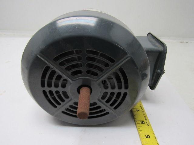 GE General Electric 5K35JN196 1/2Hp Electric Motor 230/460V 3Ph 3450 RPM 48Z FR