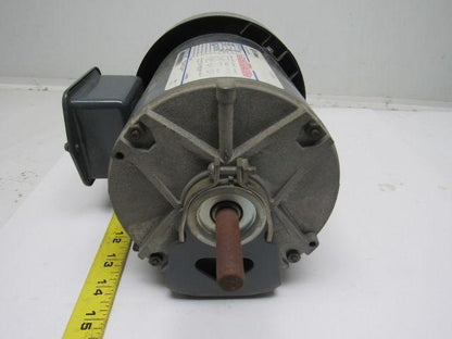 GE General Electric 5K35JN196 1/2Hp Electric Motor 230/460V 3Ph 3450 RPM 48Z FR