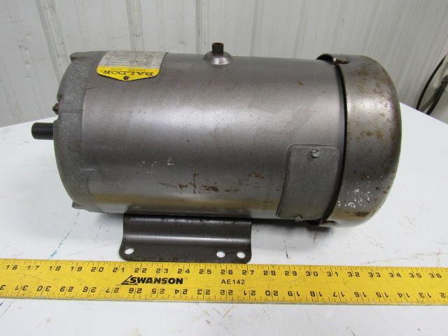 Baldor D2305 1-1/2Hp DC Electric Motor 230VDC 184 Frame 1750 RPM