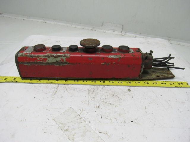 Clark C21661 Controller Type D 6 Button Control Station