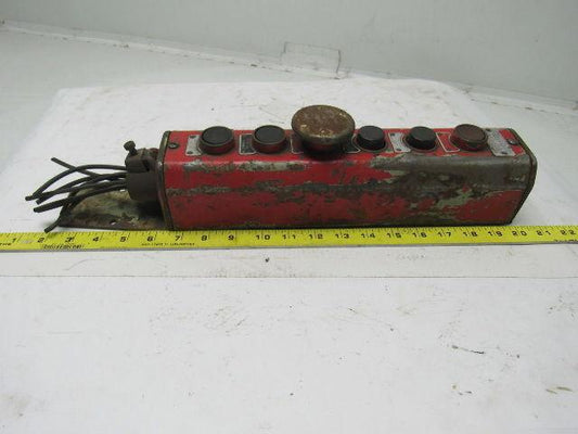 Clark C21661 Controller Type D 6 Button Control Station