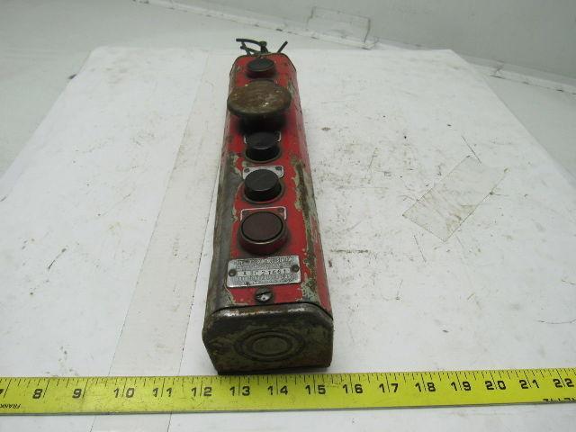 Clark C21661 Controller Type D 6 Button Control Station
