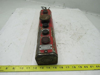 Clark C21661 Controller Type D 6 Button Control Station