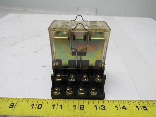 Matsushita HG4-DC24V Relay W/Socket 20A 250V From a Watino LG71 CNC