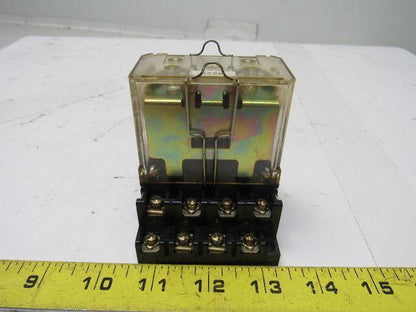 Matsushita HG4-DC24V Relay W/Socket 20A 250V From a Watino LG71 CNC