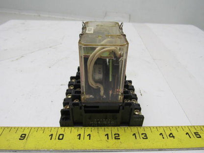 Matsushita HG4-DC24V Relay W/Socket 20A 250V From a Watino LG71 CNC