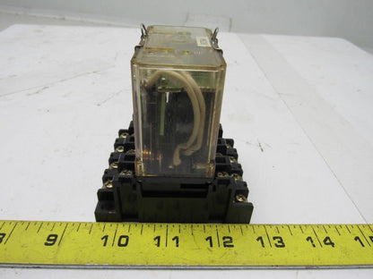 Matsushita HG4-DC24V Relay W/Socket 20A 250V From a Watino LG71 CNC