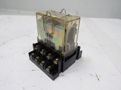 Matsushita HG4-DC24V Relay W/Socket 20A 250V From a Watino LG71 CNC