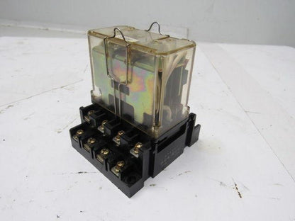 Matsushita HG4-DC24V Relay W/Socket 20A 250V From a Watino LG71 CNC