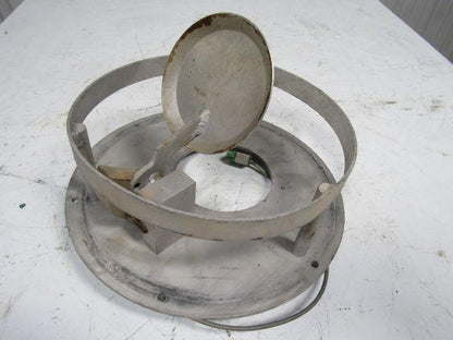 Plastic Injection Molding Material Hopper Isolator Valve 14" OD