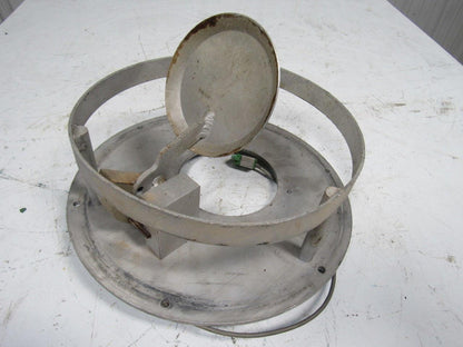 Plastic Injection Molding Material Hopper Isolator Valve 14" OD