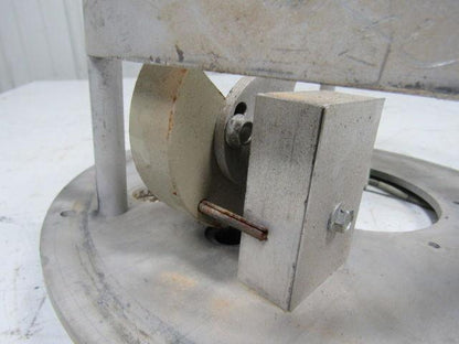 Plastic Injection Molding Material Hopper Isolator Valve 14" OD