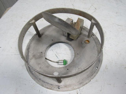 Plastic Injection Molding Material Hopper Isolator Valve 14" OD