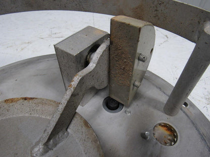 Plastic Injection Molding Material Hopper Isolator Valve 14" OD