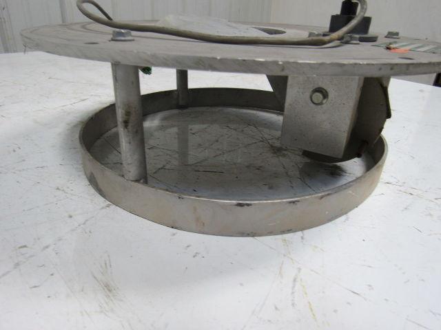 Plastic Injection Molding Material Hopper Isolator Valve 14" OD