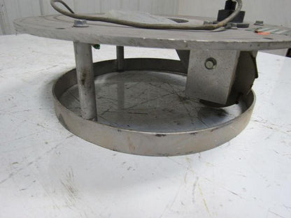 Plastic Injection Molding Material Hopper Isolator Valve 14" OD