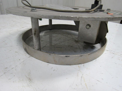 Plastic Injection Molding Material Hopper Isolator Valve 14" OD