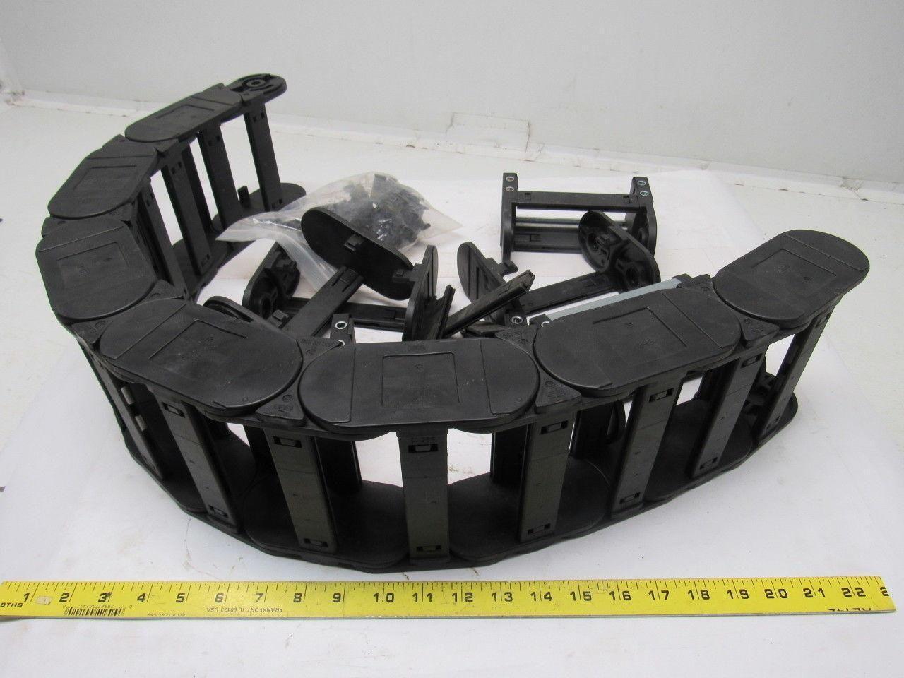 Igus 380.01 Energy Chain Flex Hose Cable Cat Track  W/27  Vertical Separators