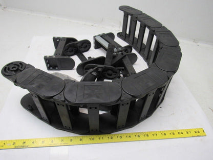 Igus 380.01 Energy Chain Flex Hose Cable Cat Track  W/27  Vertical Separators