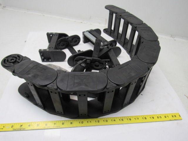 Igus 380.01 Energy Chain Flex Hose Cable Cat Track  W/27  Vertical Separators