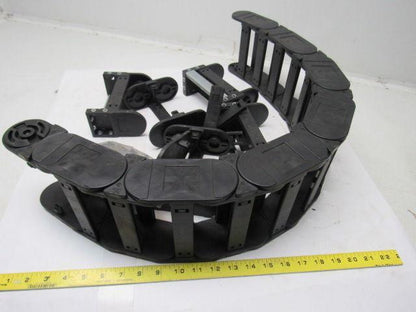 Igus 380.01 Energy Chain Flex Hose Cable Cat Track  W/27  Vertical Separators