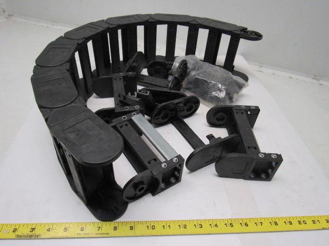 Igus 380.01 Energy Chain Flex Hose Cable Cat Track  W/27  Vertical Separators