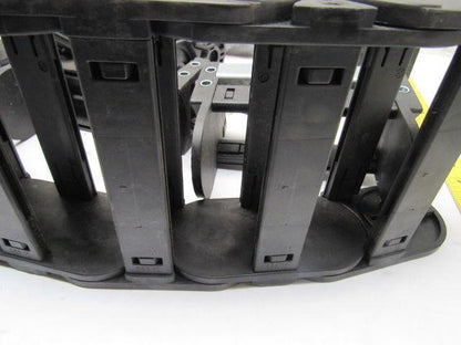 Igus 380.01 Energy Chain Flex Hose Cable Cat Track  W/27  Vertical Separators