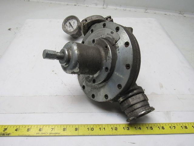 Graco 223824 Back Pressure Regulator 2" Sanitary Clamp Fittings W/Gauge