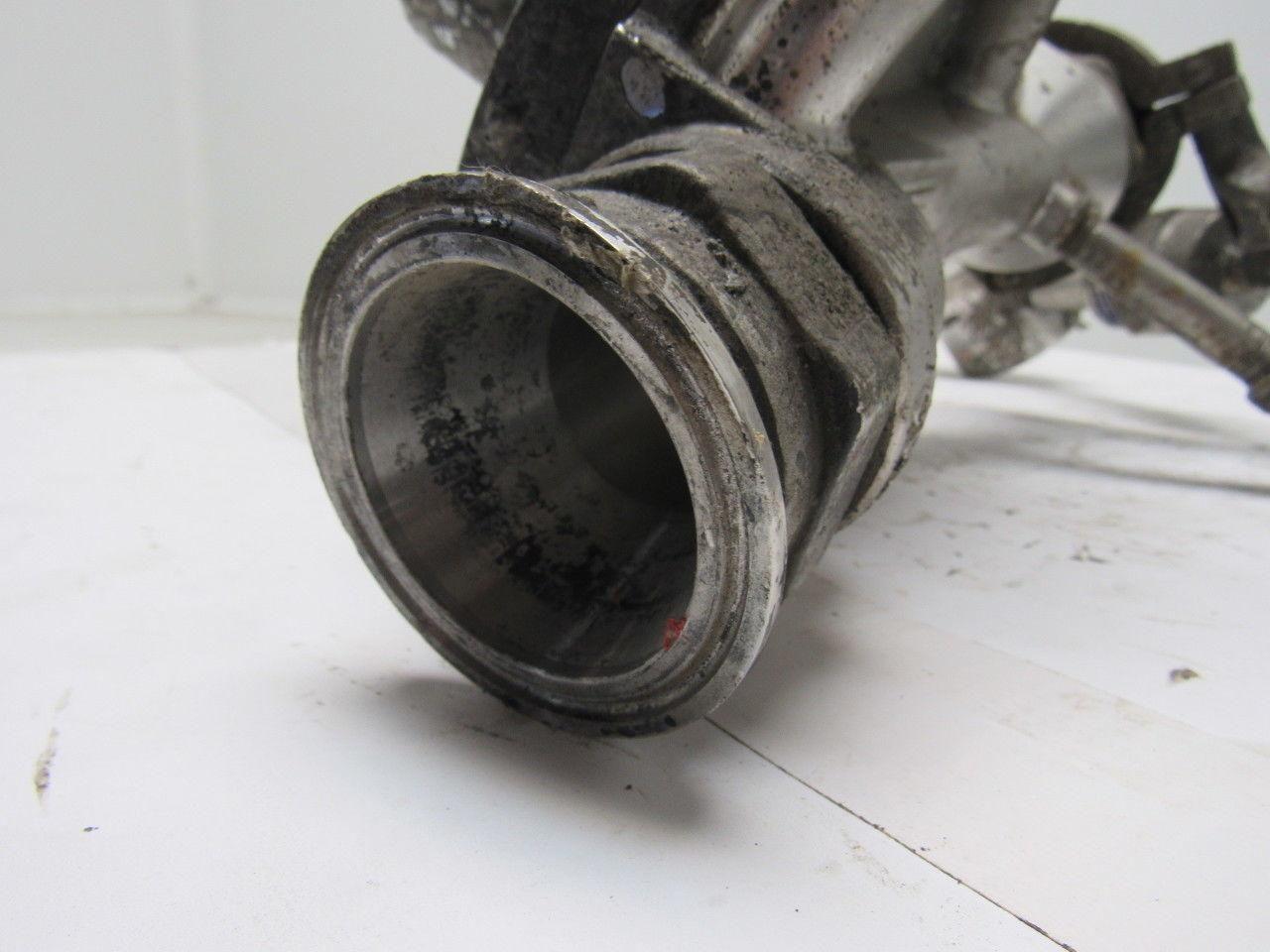 Graco 223824 Back Pressure Regulator 2" Sanitary Clamp Fittings W/Gauge