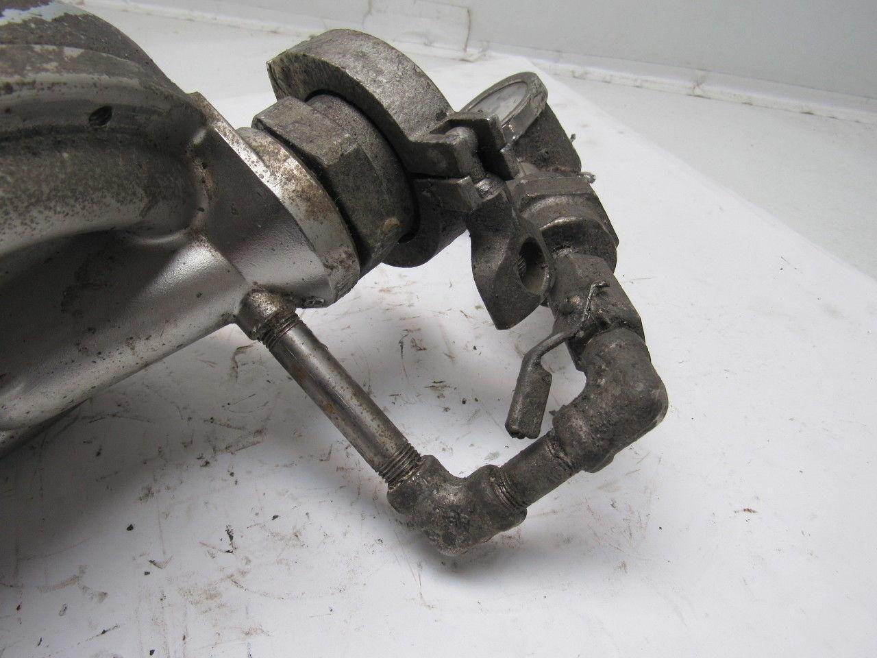 Graco 223824 Back Pressure Regulator 2" Sanitary Clamp Fittings W/Gauge