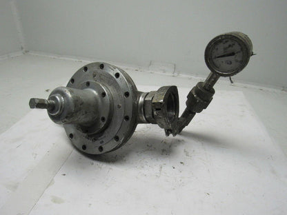 Graco 223824 Back Pressure Regulator 2" Sanitary Clamp Fittings W/Gauge