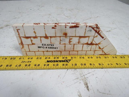 Alstom EX-5793 Coal Pulverizer Exhauster Whizzer Wheel Fan Blade Lot of 8