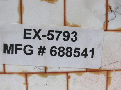 Alstom EX-5793 Coal Pulverizer Exhauster Whizzer Wheel Fan Blade Lot of 8