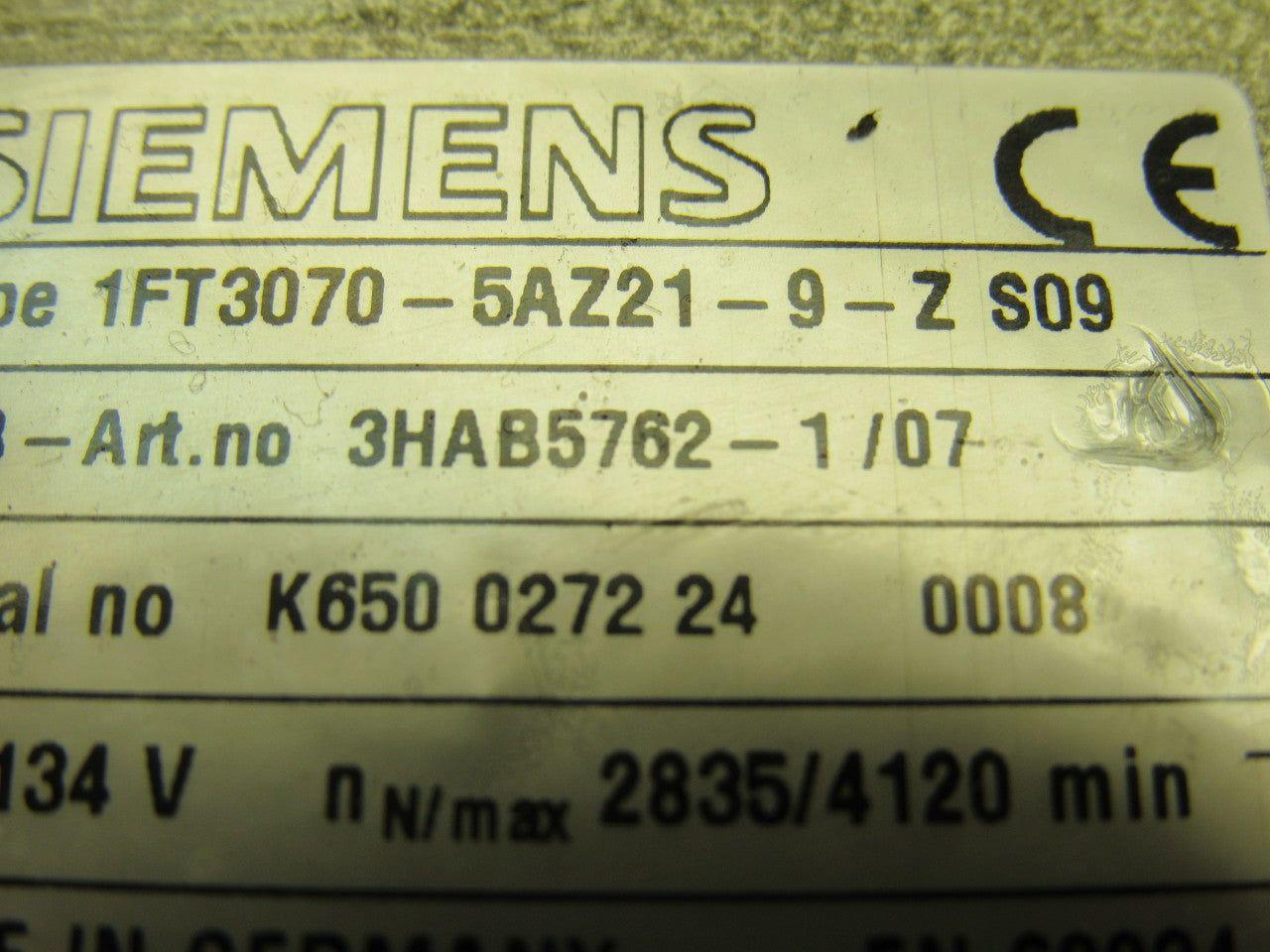 Siemens 3HAB5762-1 ABB Robot Axis AC Electric Servo Motor