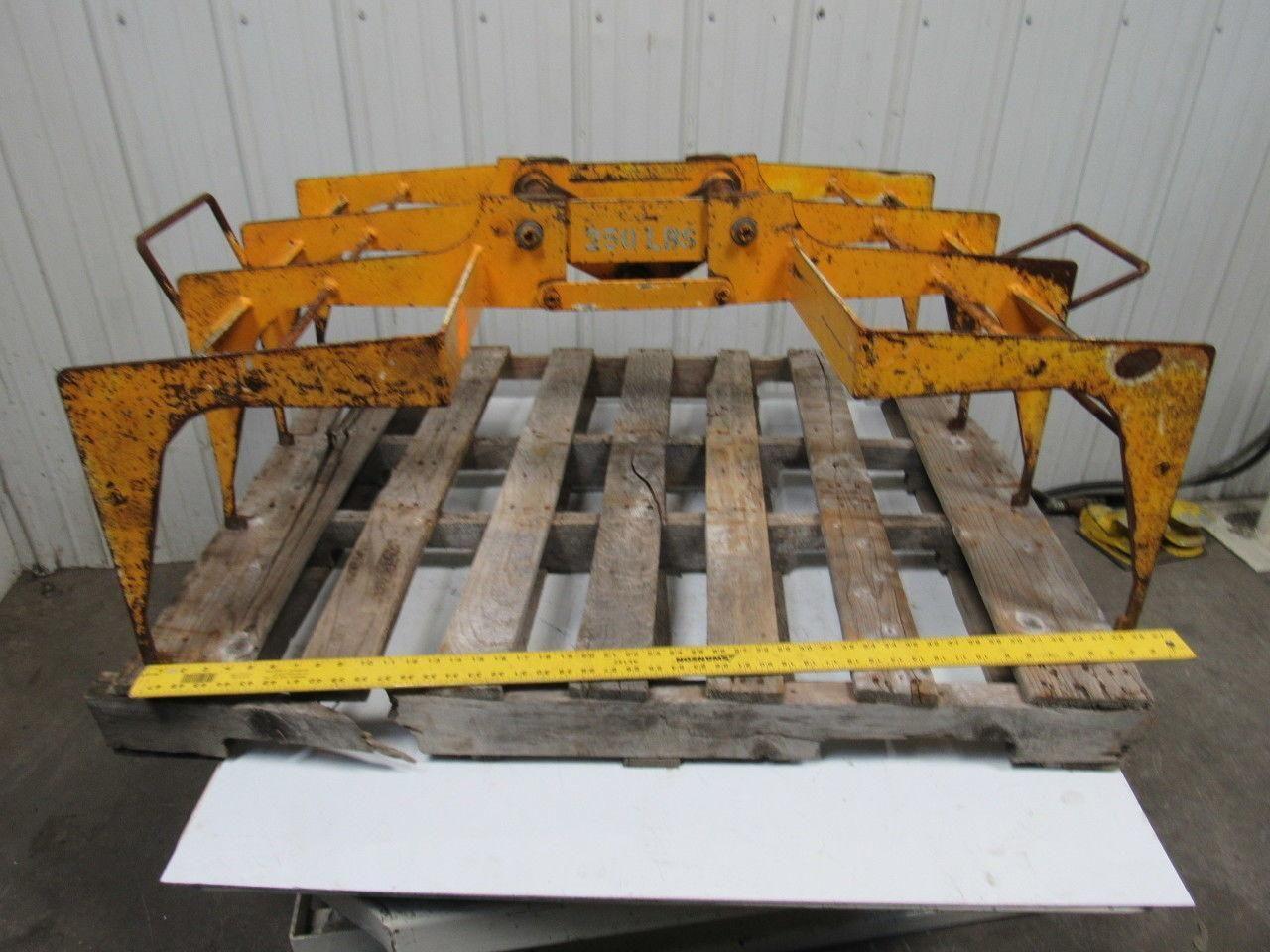 BREHOB FIX880 250 LB Lifting Grappling Hoisting Hook 44"x34"Open 39"x34" Closed