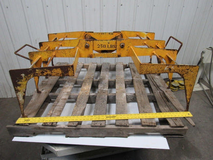 BREHOB FIX880 250 LB Lifting Grappling Hoisting Hook 44"x34"Open 39"x34" Closed