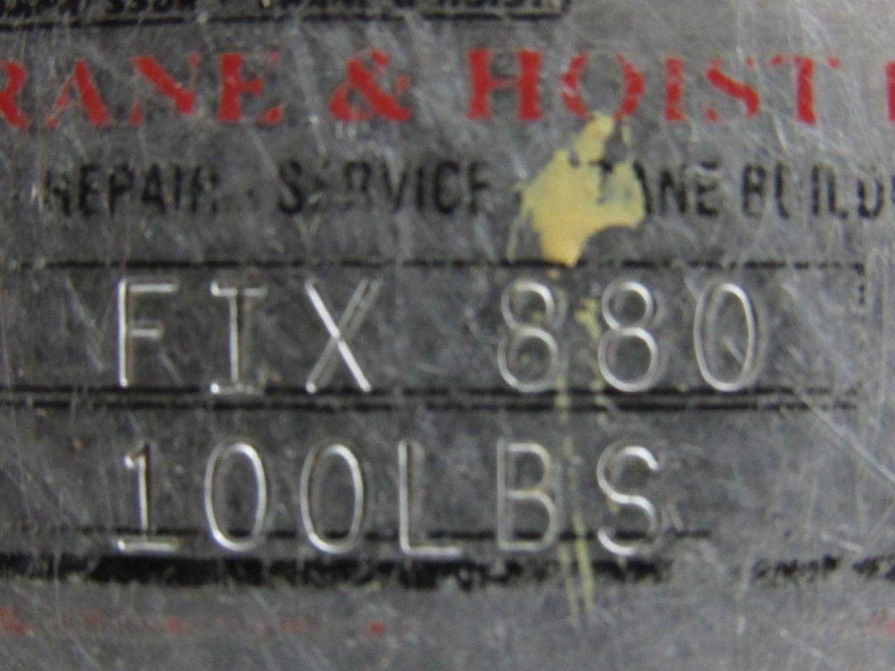 BREHOB FIX880 250 LB Lifting Grappling Hoisting Hook 44"x34"Open 39"x34" Closed