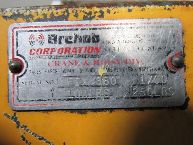 BREHOB FIX880 250 LB Lifting Grappling Hoisting Hook 44"x34"Open 39"x34" Closed