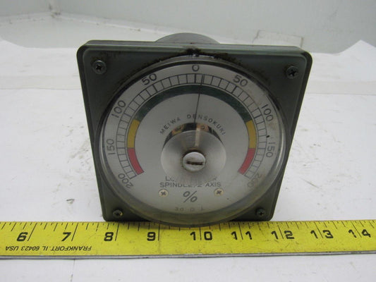 Meiwa Densokuki Type MRM-110 Load Meter Spindle/Z-Axis From a Wasino LG71 CNC