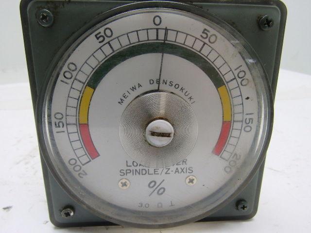 Meiwa Densokuki Type MRM-110 Load Meter Spindle/Z-Axis From a Wasino LG71 CNC