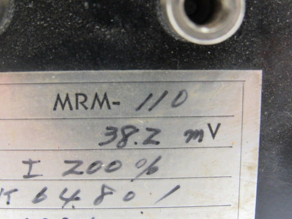 Meiwa Densokuki Type MRM-110 Load Meter Spindle/Z-Axis From a Wasino LG71 CNC