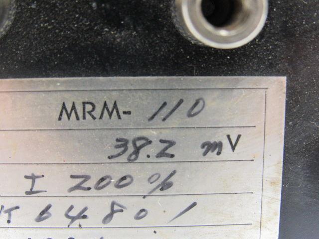 Meiwa Densokuki Type MRM-110 Load Meter Spindle/Z-Axis From a Wasino LG71 CNC