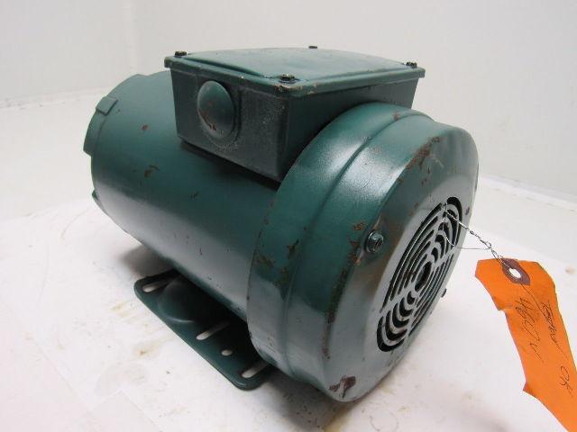 Reliance FJ145TC 3/4 Hp Duty Master AC Motor 230/460 60 Hz. 7/8" Shaft