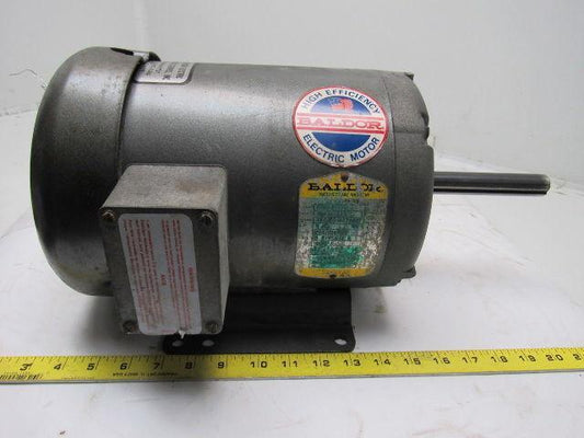 Baldor M3610 3/2 Hp Extended Shaft 7/8" 5" Long AC Motor 208-230/460 3450 RPM