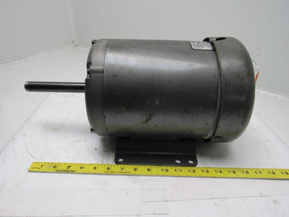 Baldor M3610 3/2 Hp Extended Shaft 7/8" 5" Long AC Motor 208-230/460 3450 RPM